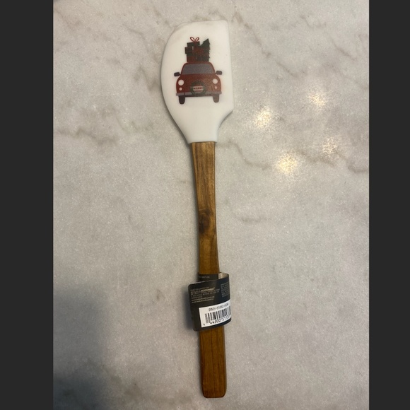 Christmas Themed Silicone Spatula, Baking Spatula - Picture 3 of 3
